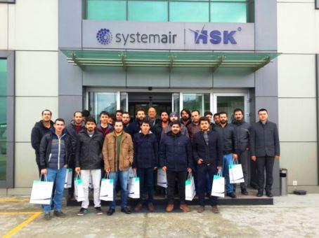 İstanbul Üniversitesi Öğrencileri, Systemair HSK Fabrikasını Ziyaret Etti