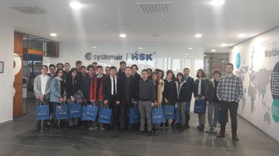Systemair HSK, ENKA Okulları Öğrencilerini Kocaeli Fabrikasında Ağırladı