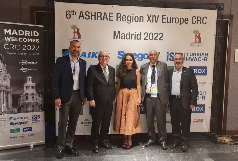 İSİB, Madrid’de Yapılan ASHRAE CRC 14. Bölge Konferansı’na Platin Sponsor Olarak Katıldı