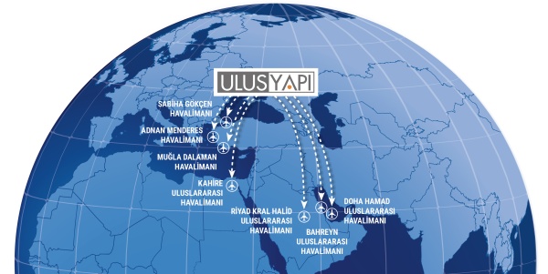 Ortadoğu’nun ve Türkiye’nin Havalimanlarına Ulus Yapı İmzası