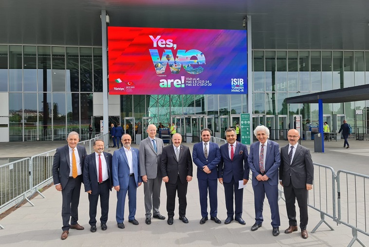 Türkiye’nin Partner Ülke Olduğu 2022 MCE Fuarı İtalya’da Kapılarını Açtı