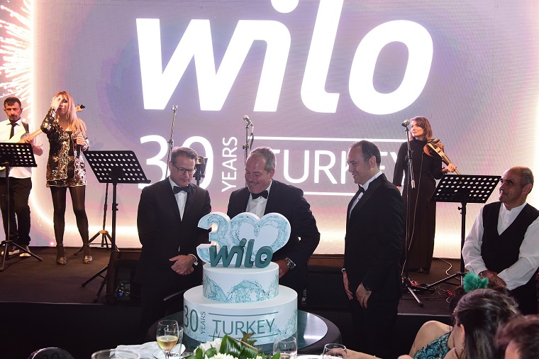 Wilo Türkiye 30.Yılını Özel Gala Gecesinde Konuklarıyla Birlikte Kutladı