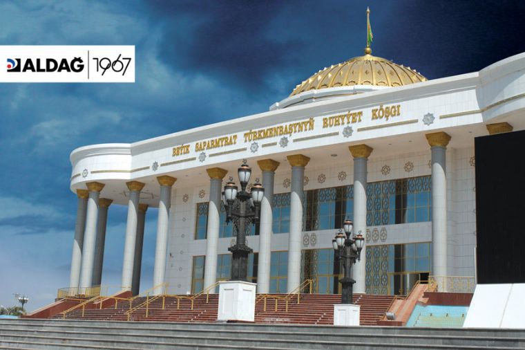 Türkmenistan Arkadağ Ruhiyet Sarayı’nın İklimlendirme Sisteminde Aldağ İmzası Var